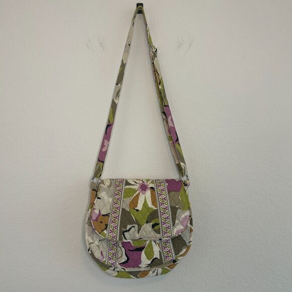 Vera Bradley Saddle Up Crossbody Purse Portobello Road - Picture 1 of 8